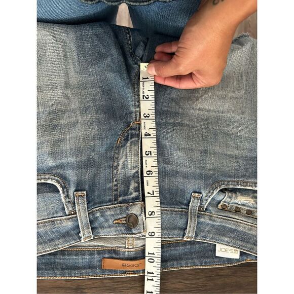 Joe's The Markie Crop Collector's Edition Women's Size 29 Distressed Light Wash - Picture 14 of 16